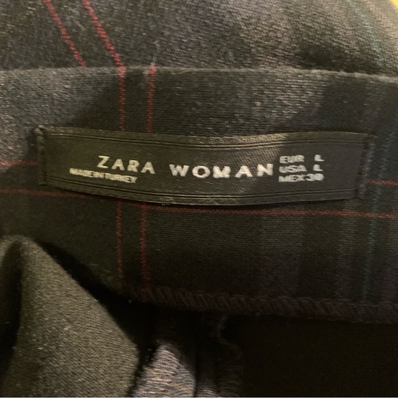 Zara Plaid Trouser Pants - Picture 5 of 5